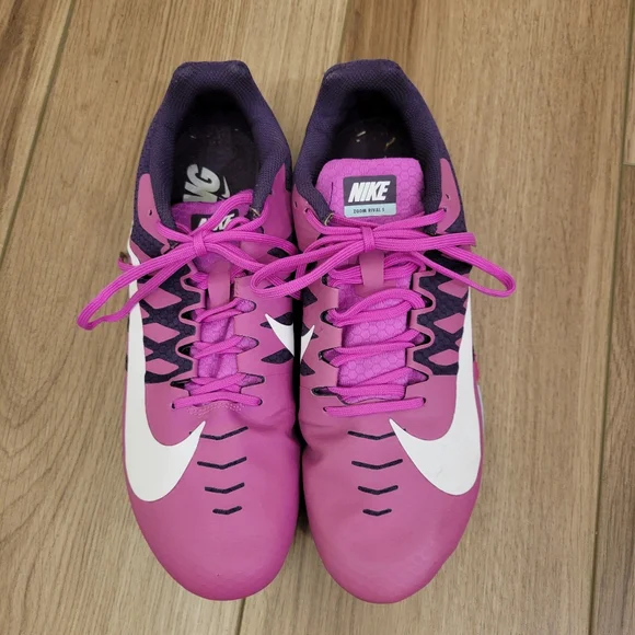 Women's Nike Zoom Rival Track Sprinting Spike size 10.5 - Picture 1 of 13